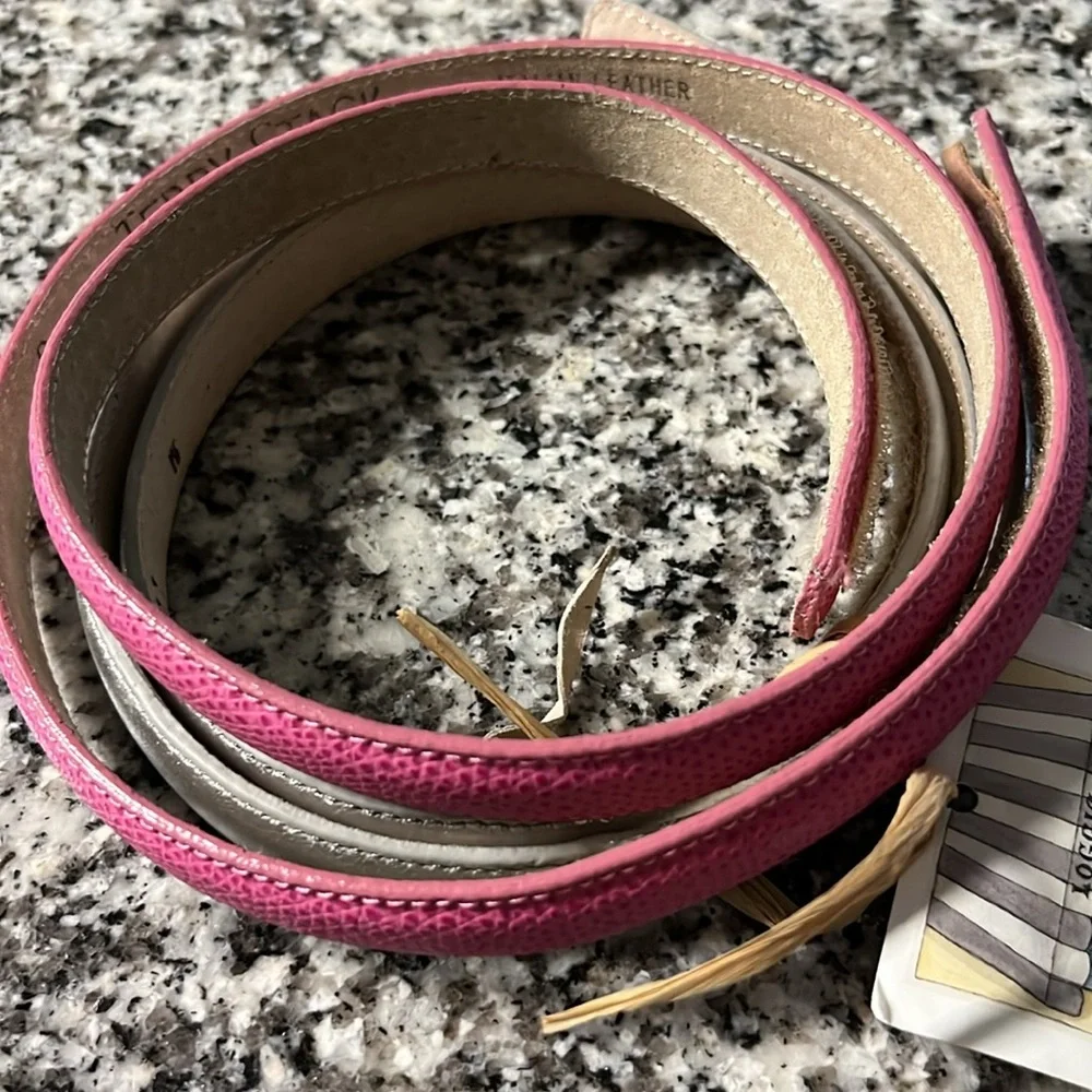 Terry Stack Leather Belts - Picture 4 of 6